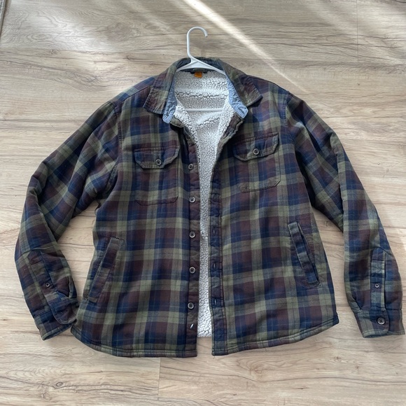 Tailor Vintage Men’s Sherpa Lined Shacket XL - Picture 2 of 3